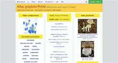 Desktop Screenshot of grzyby.pl